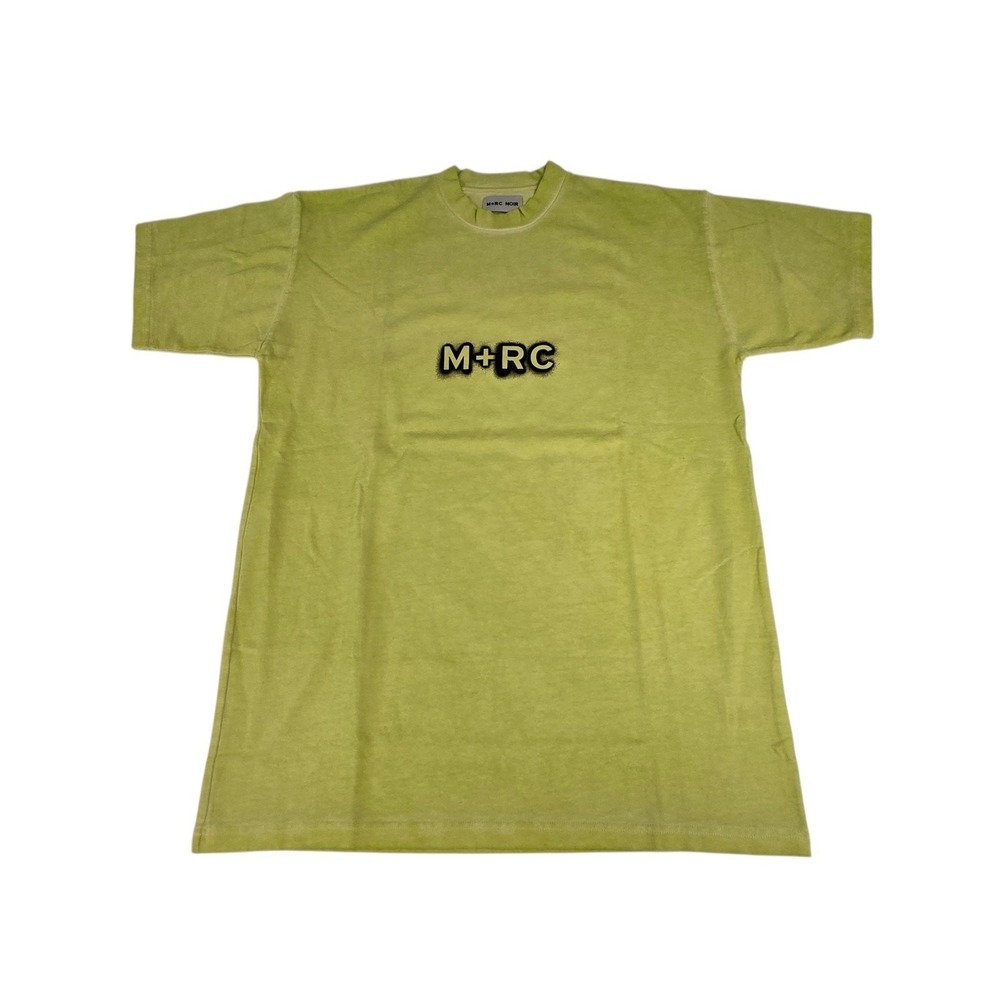 M+RC Noir Men's‎ Inverser Stencil T-shirt Yellow Medium Tee Streetwear New